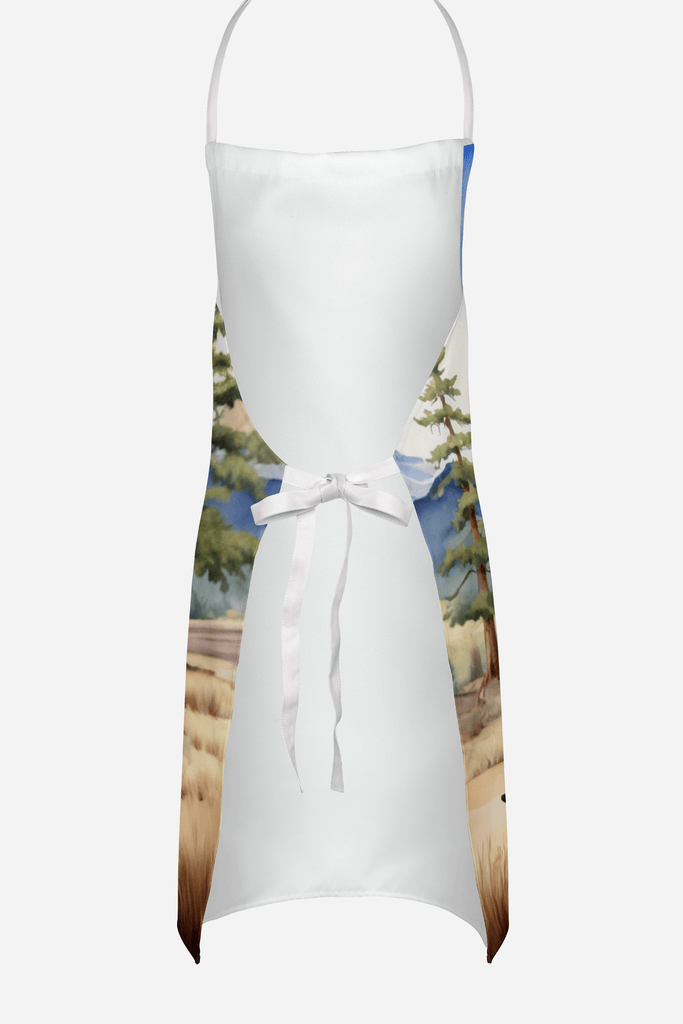 Glamorous Pups : Black and Tan Coonhound Cowboy Welcome Apron