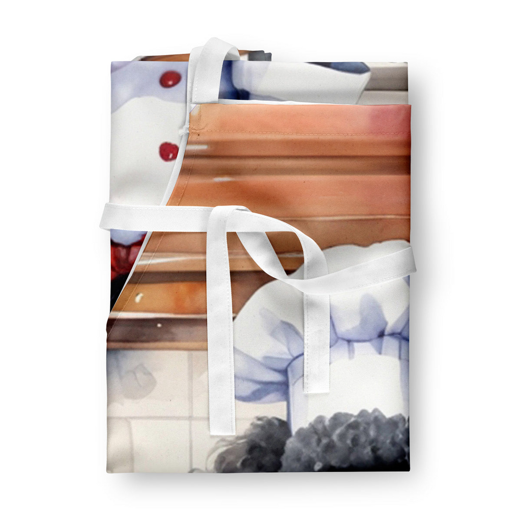 Glamorous Pups : Black Poodle The Chef Apron