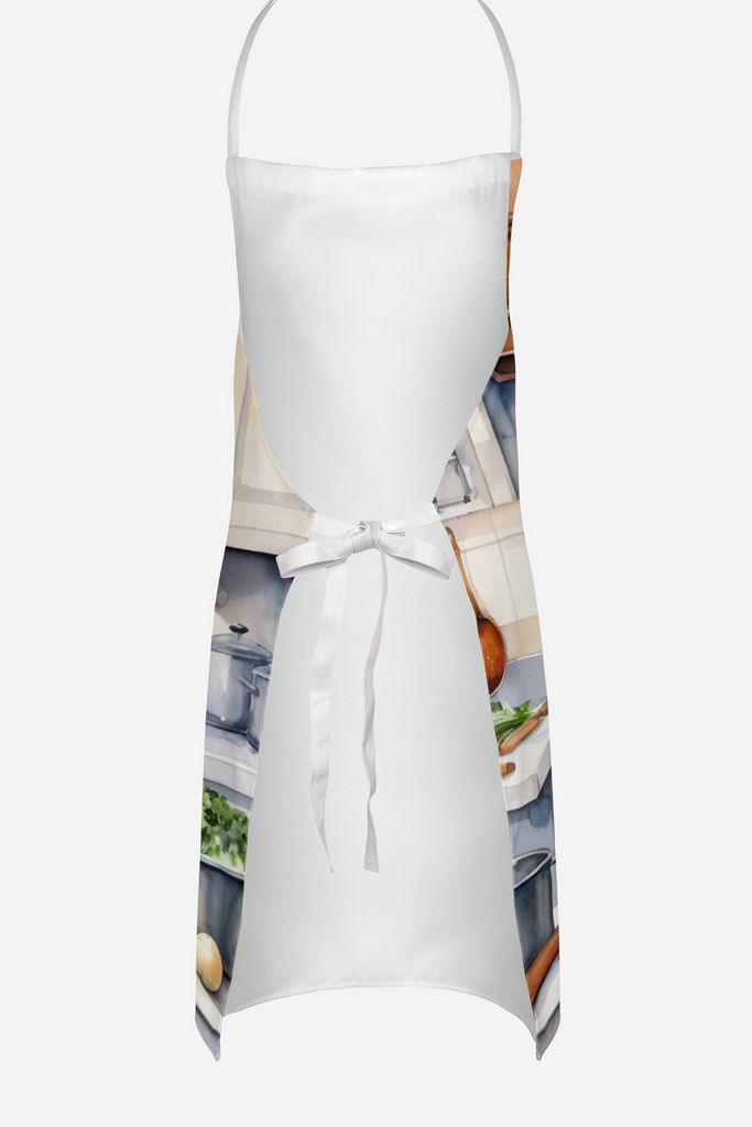 Glamorous Pups : Black Poodle The Chef Apron