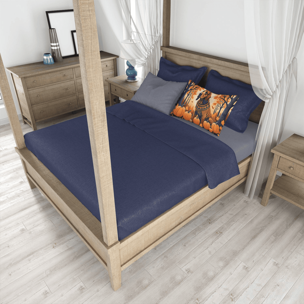 Glamorous Pups : Bloodhound Fall Standard Pillowcase