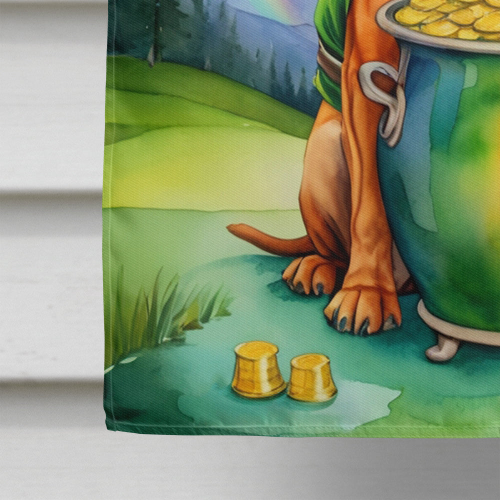 Glamorous Pups : Bloodhound St Patrick's Day House Flag