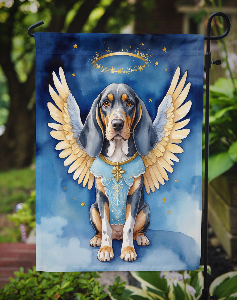 Glamorous Pups : Bluetick Coonhound My Angel Garden Flag
