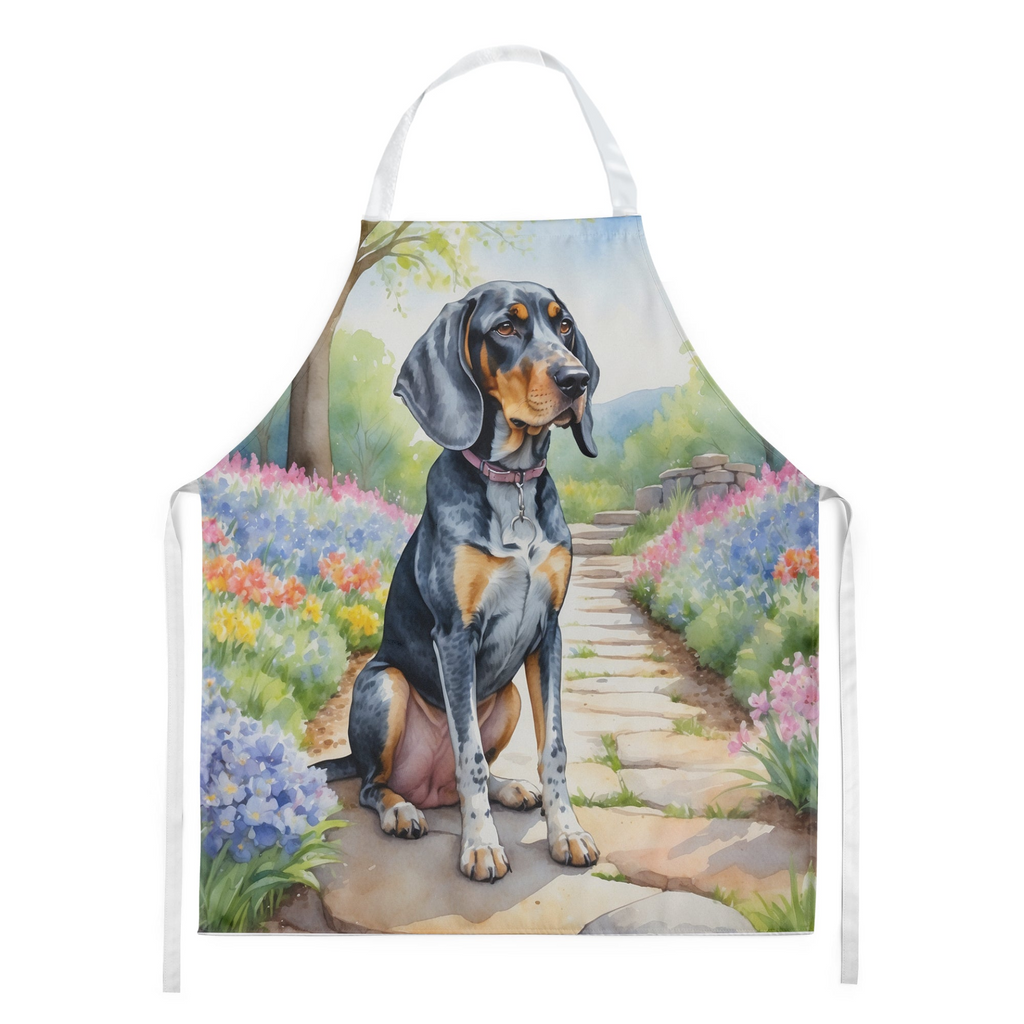 Glamorous Pups : Bluetick Coonhound Spring Path Apron