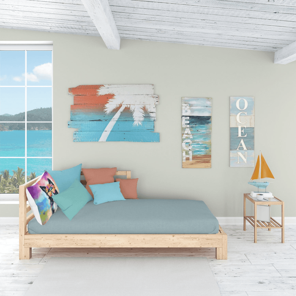 Glamorous Pups : Border Collie Hippie Dawg Standard Pillowcase