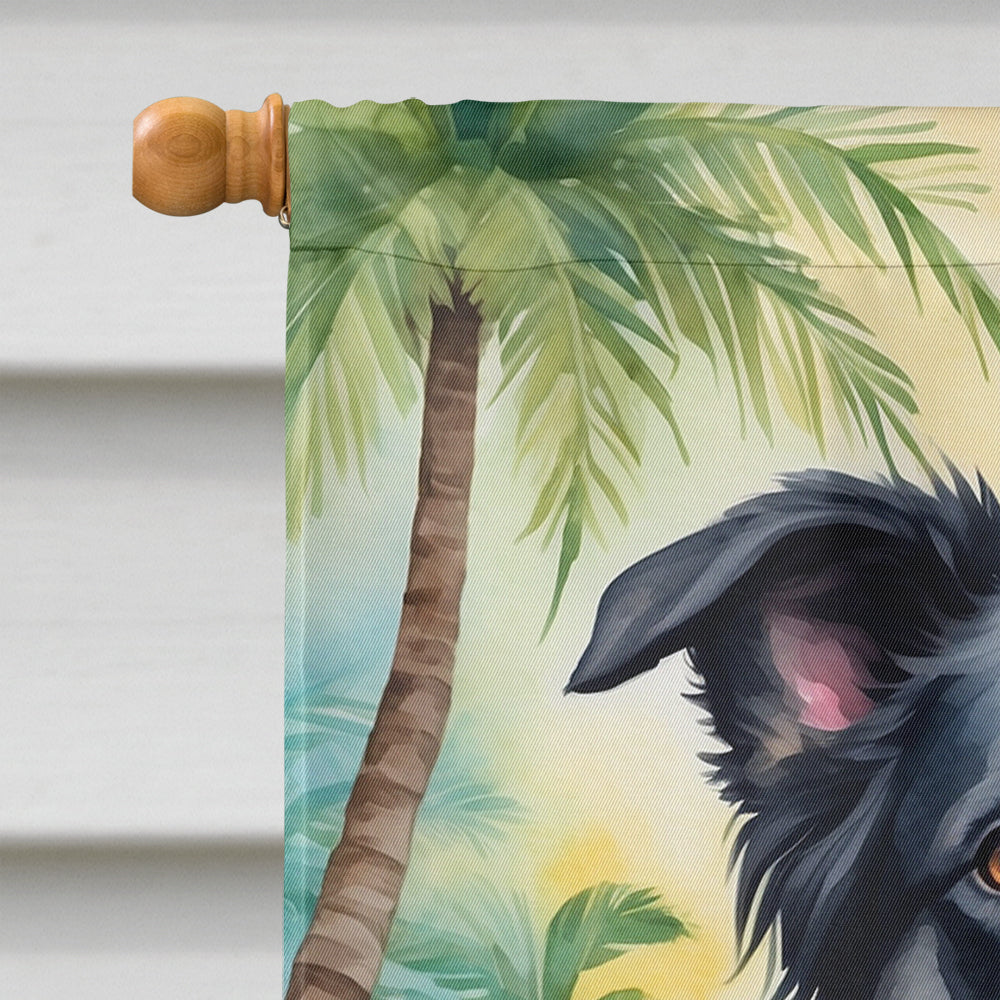 Glamorous Pups : Border Collie Luau House Flag