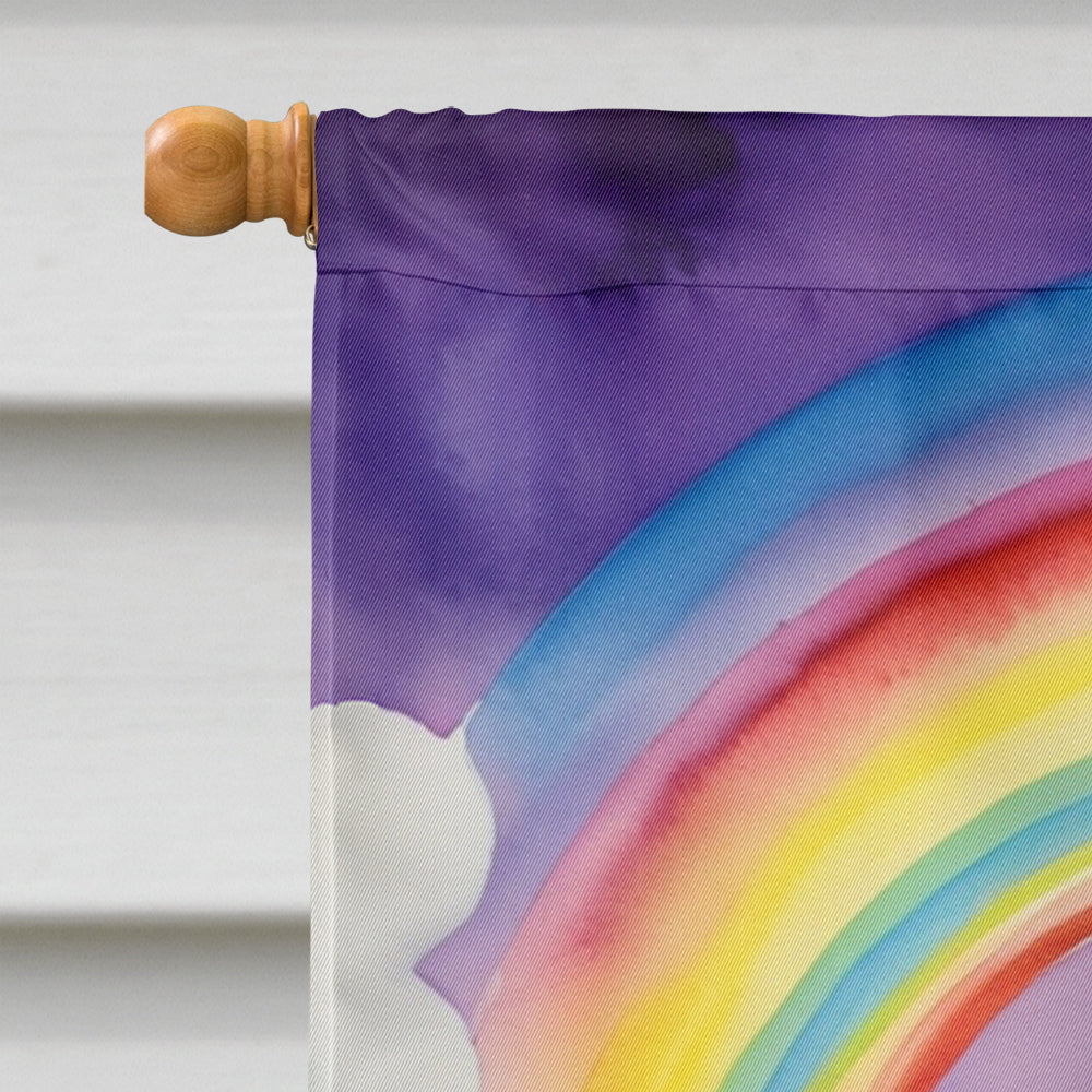 Glamorous Pups : Border Collie St Patrick's Day House Flag