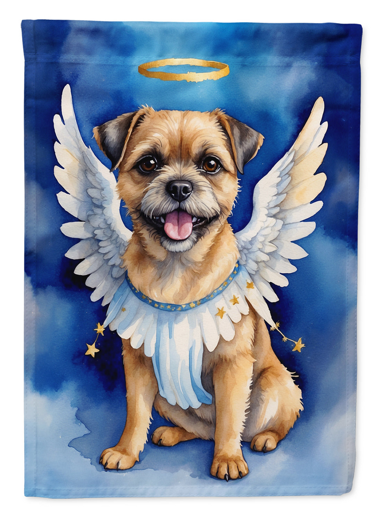 Glamorous Pups : Border Terrier My Angel House Flag