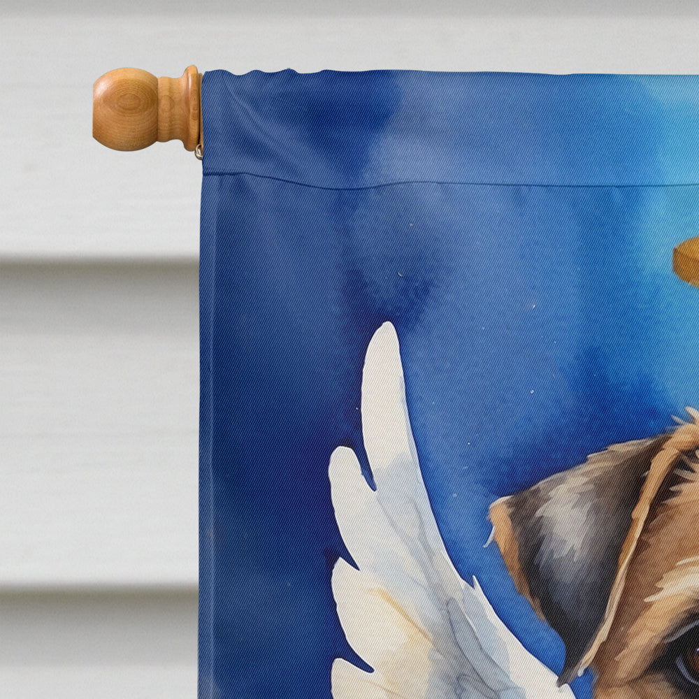 Glamorous Pups : Border Terrier My Angel House Flag