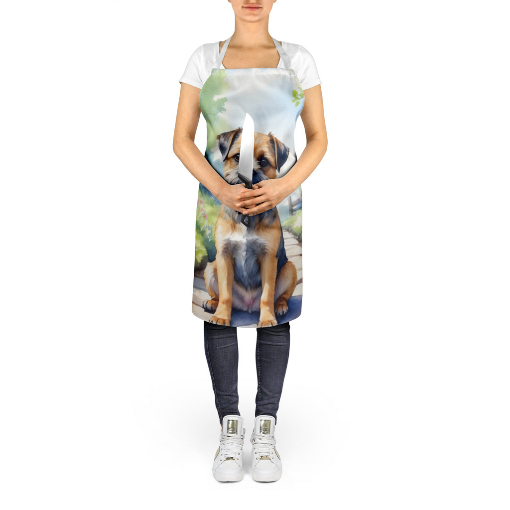 Glamorous Pups : Border Terrier Spring Path Apron