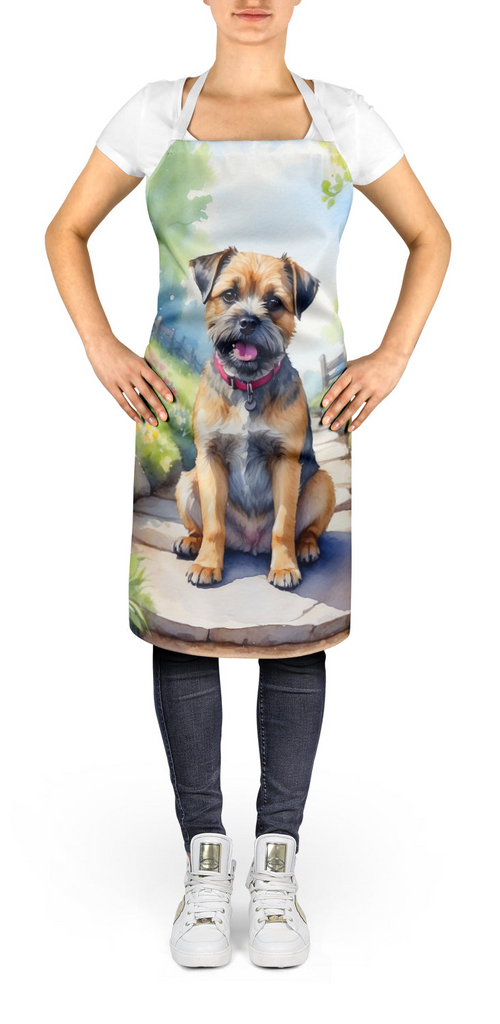 Glamorous Pups : Border Terrier Spring Path Apron