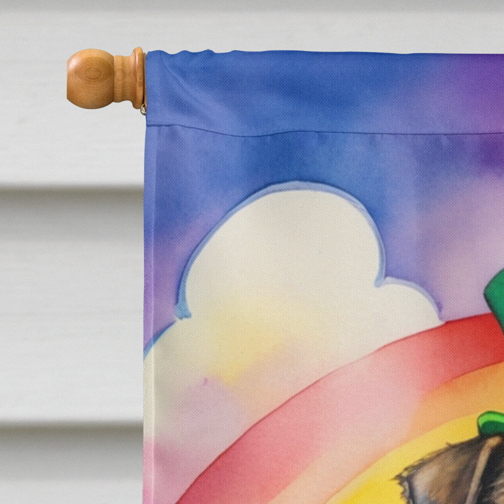 Glamorous Pups : Border Terrier St Patrick's Day House Flag