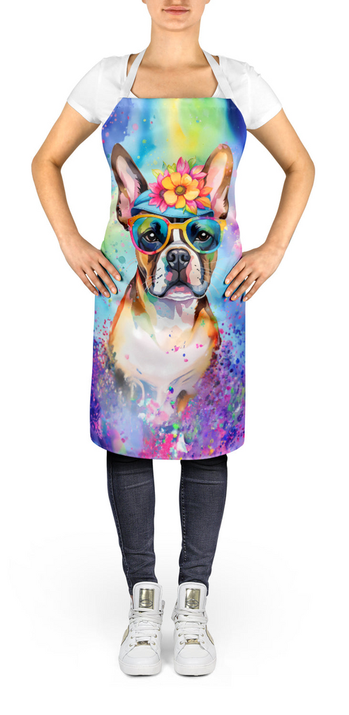 Glamorous Pups : Boston Terrier Hippie Dawg Apron