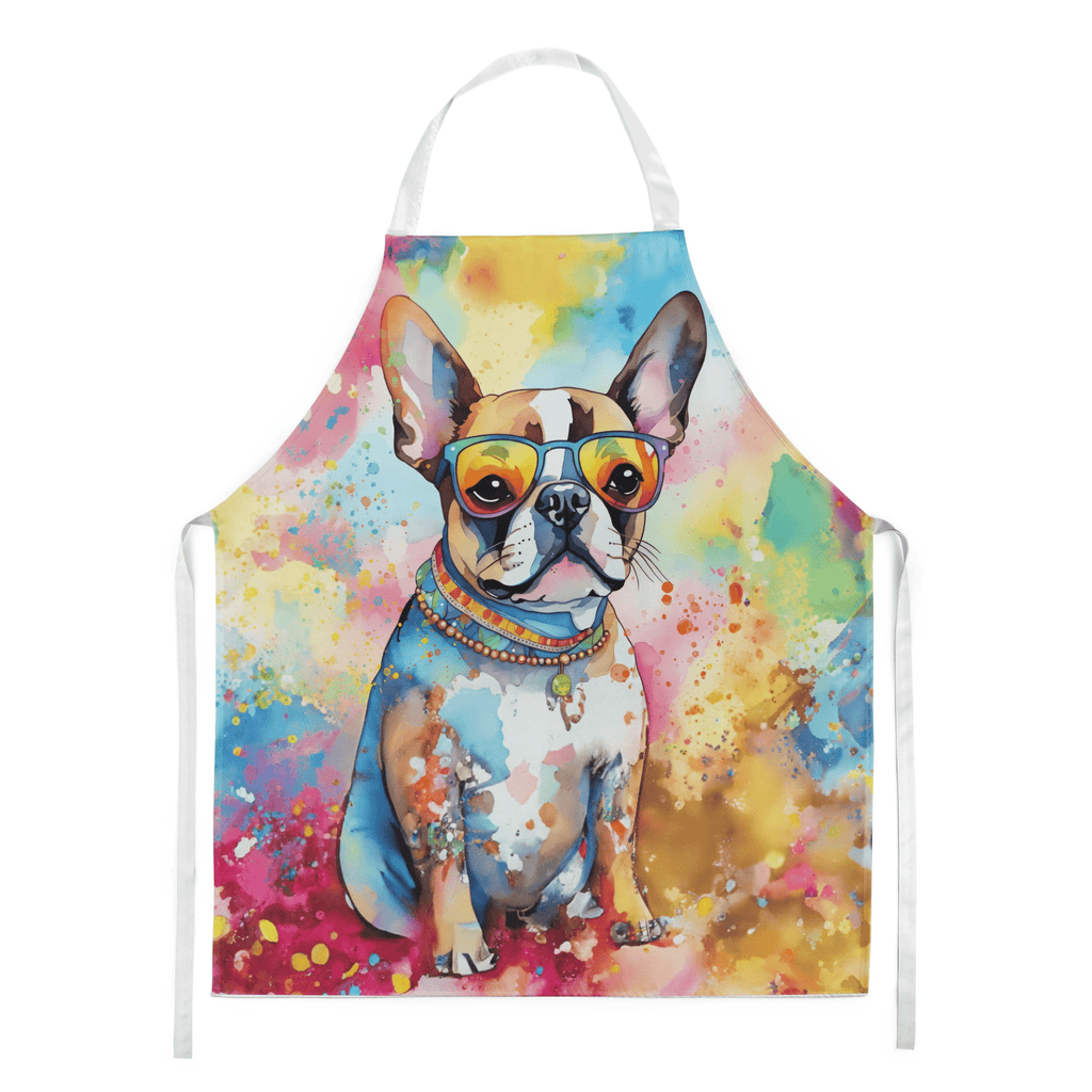 Glamorous Pups : Boston Terrier Hippie Dawg Apron