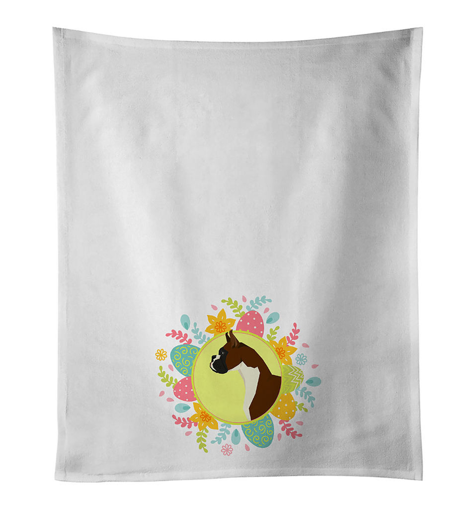 Glamorous Pups : Boxer Easter Kitchen Towel Set of 2