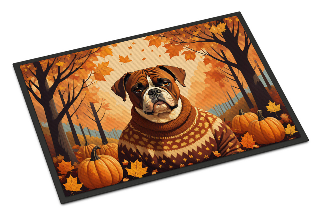 Glamorous Pups : Boxer Fall Doormat