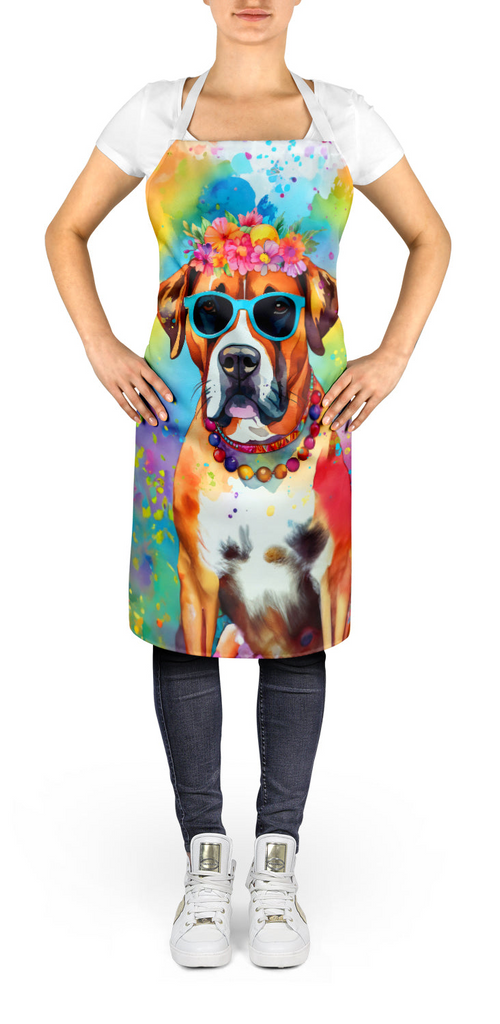 Glamorous Pups : Boxer Hippie Dawg Apron