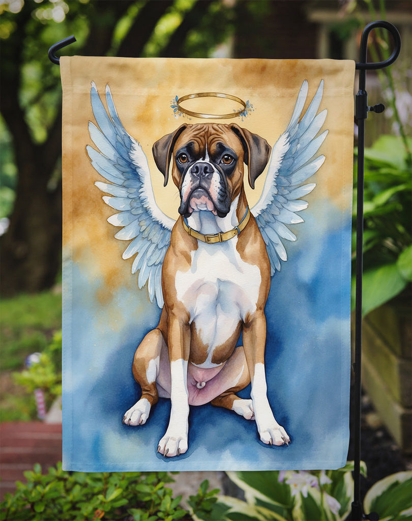 Glamorous Pups : Boxer My Angel Garden Flag