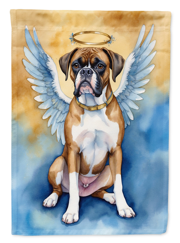 Glamorous Pups : Boxer My Angel Garden Flag