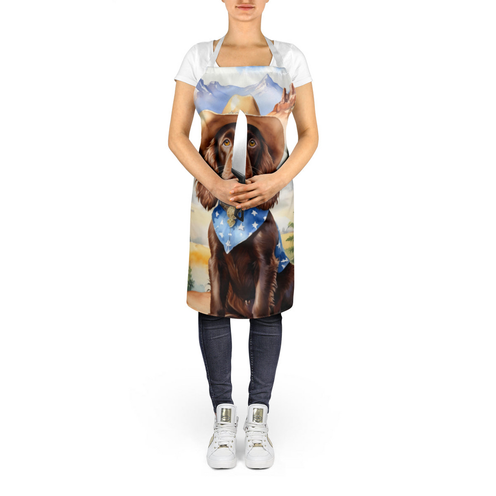 Glamorous Pups : Boykin Spaniel Cowboy Welcome Apron