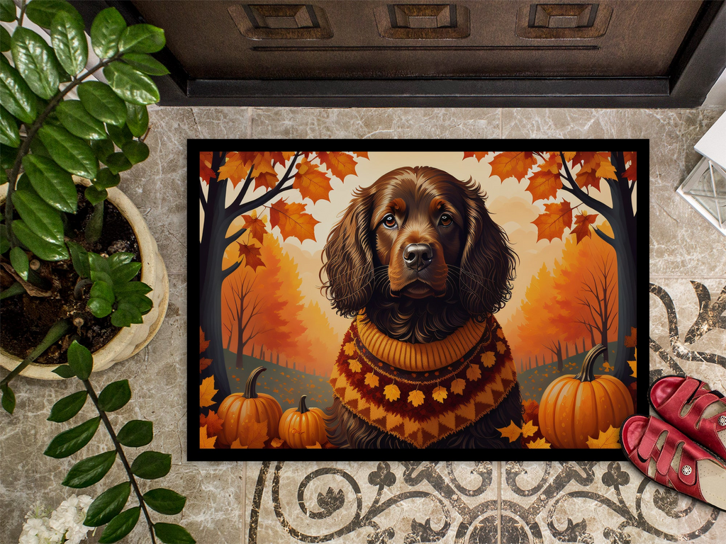 Glamorous Pups : Boykin Spaniel Fall Doormat