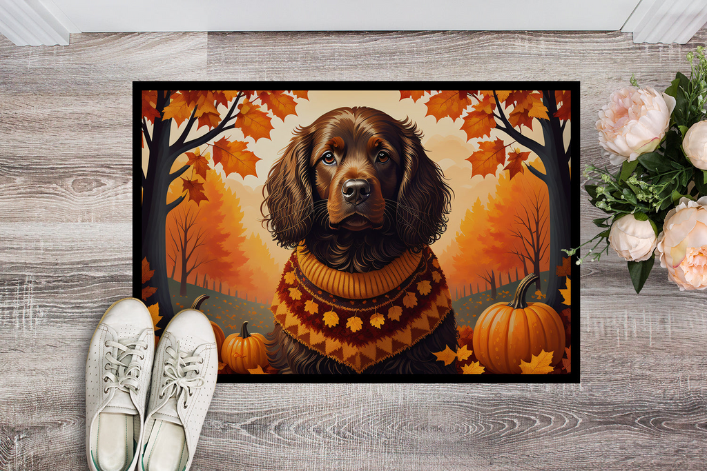 Glamorous Pups : Boykin Spaniel Fall Doormat