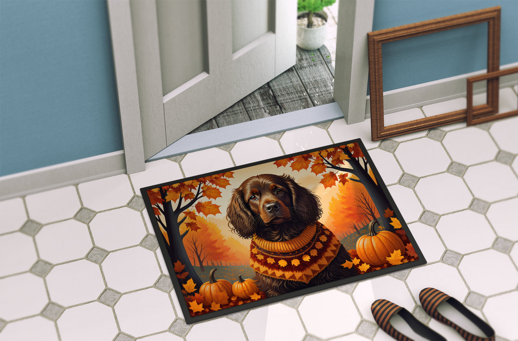 Glamorous Pups : Boykin Spaniel Fall Doormat