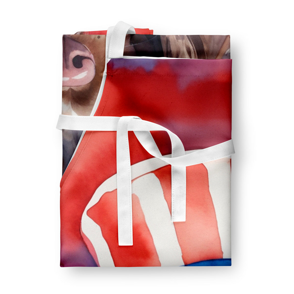 Glamorous Pups : Boykin Spaniel Patriotic American Apron