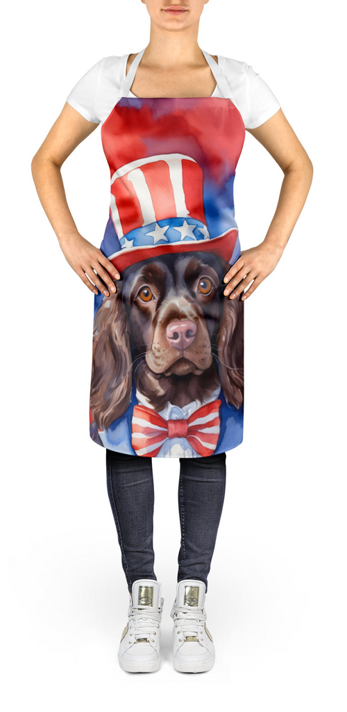Glamorous Pups : Boykin Spaniel Patriotic American Apron