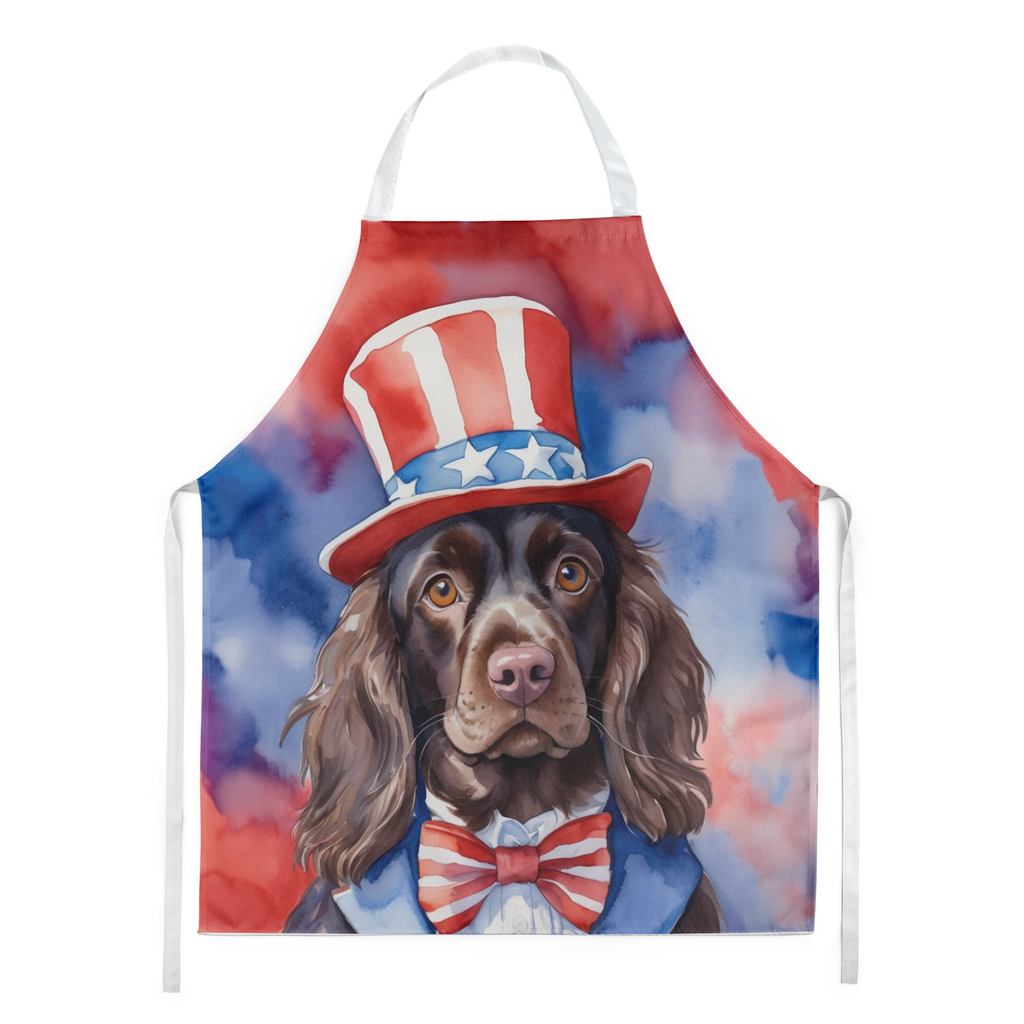 Glamorous Pups : Boykin Spaniel Patriotic American Apron