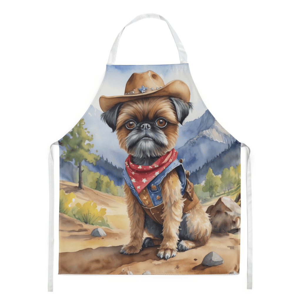 Glamorous Pups : Brussels Griffon Cowboy Welcome Apron