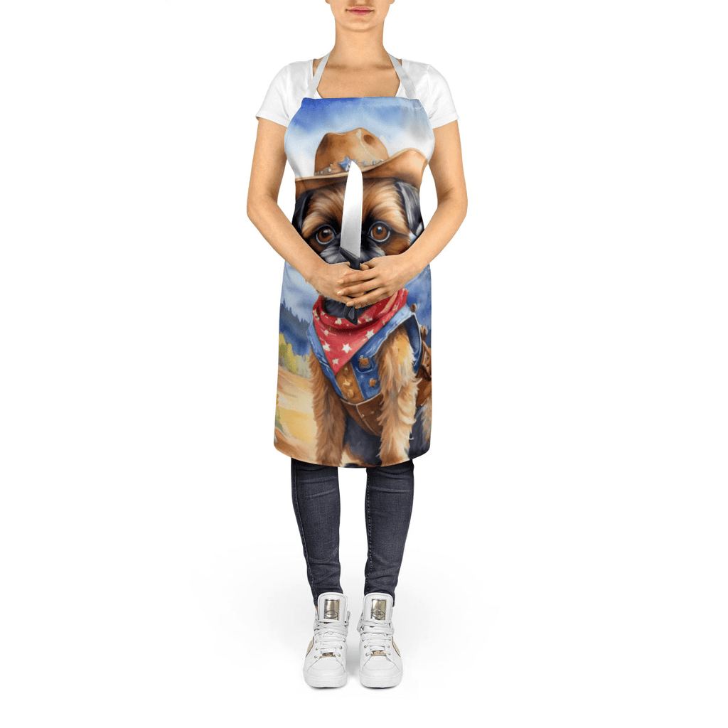 Glamorous Pups : Brussels Griffon Cowboy Welcome Apron