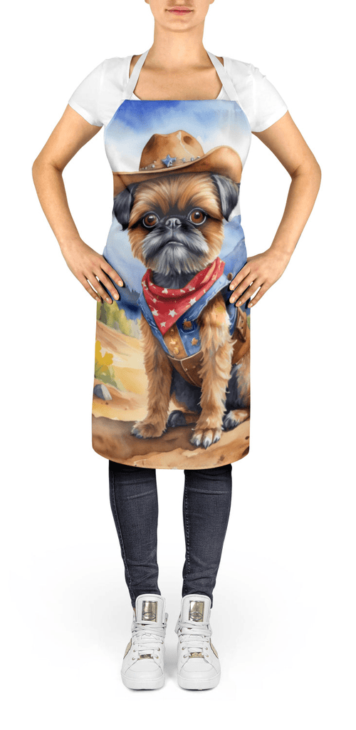Glamorous Pups : Brussels Griffon Cowboy Welcome Apron