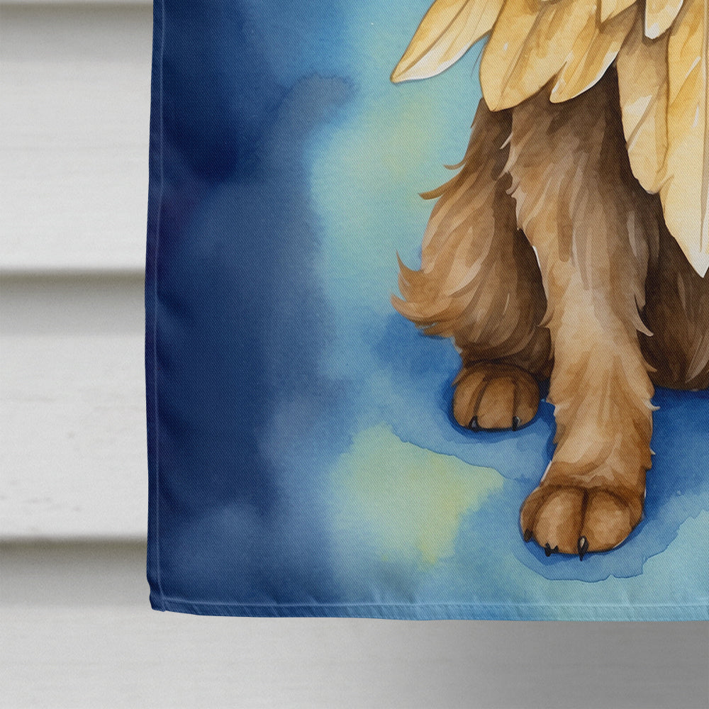 Glamorous Pups : Brussels Griffon My Angel House Flag