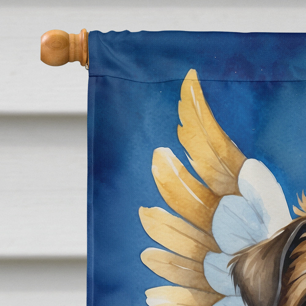 Glamorous Pups : Brussels Griffon My Angel House Flag