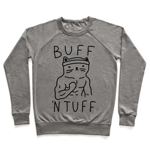Glamorous Pups : BUFF 'N TUFF CAT CREWNECK SWEATSHIRT