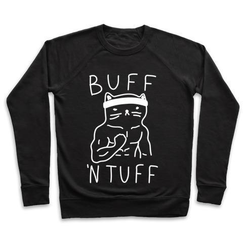 Glamorous Pups : BUFF 'N TUFF CAT CREWNECK SWEATSHIRT