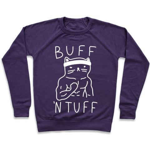 Glamorous Pups : BUFF 'N TUFF CAT CREWNECK SWEATSHIRT