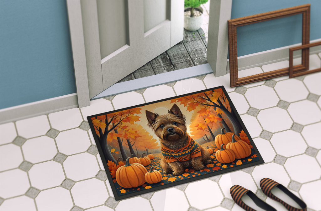 Glamorous Pups : Cairn Terrier Fall Doormat