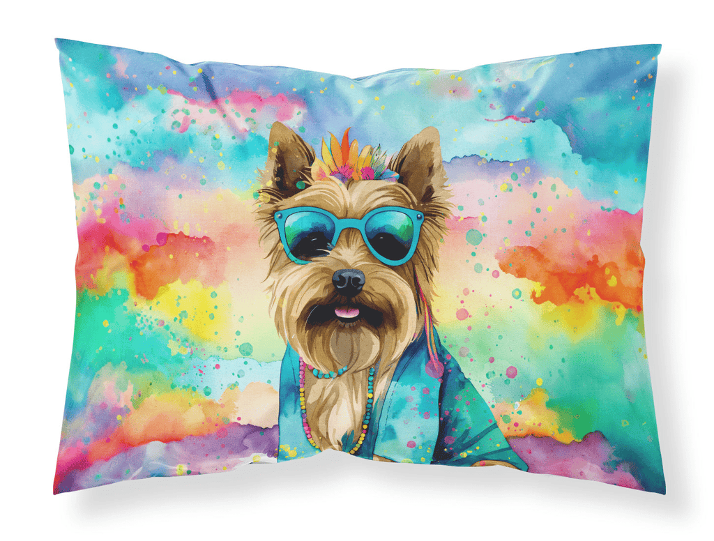 Glamorous Pups : Cairn Terrier Hippie Dawg Standard Pillowcase