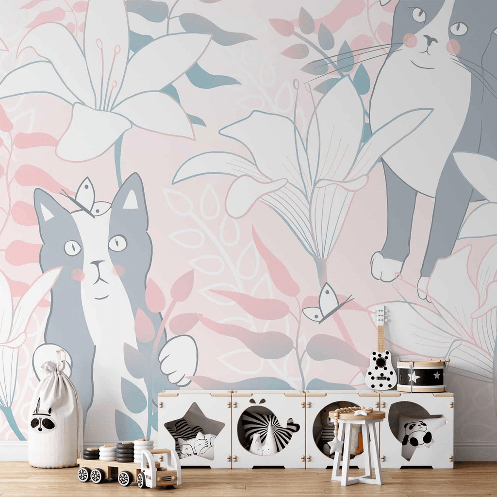 Glamorous Pups : Carta da parati - Cat Matters - Second Variant