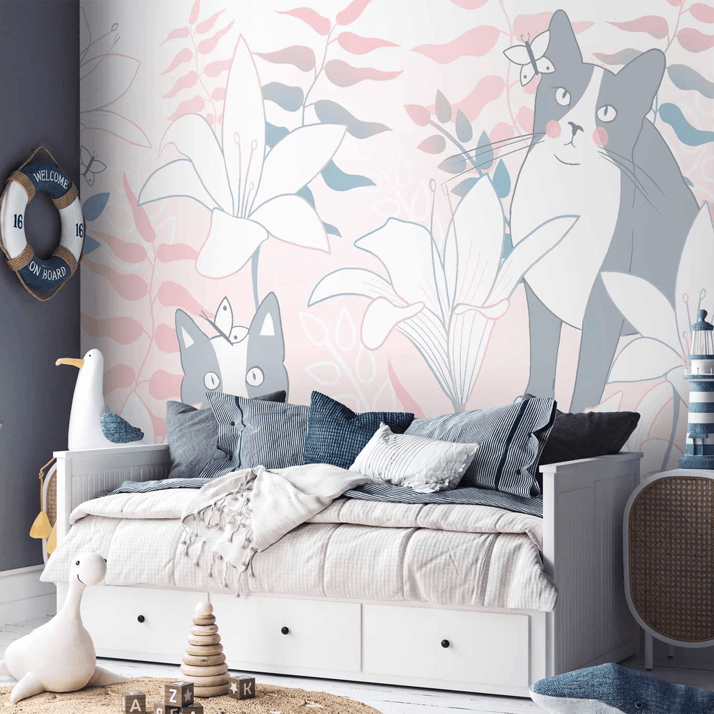 Glamorous Pups : Carta da parati - Cat Matters - Second Variant