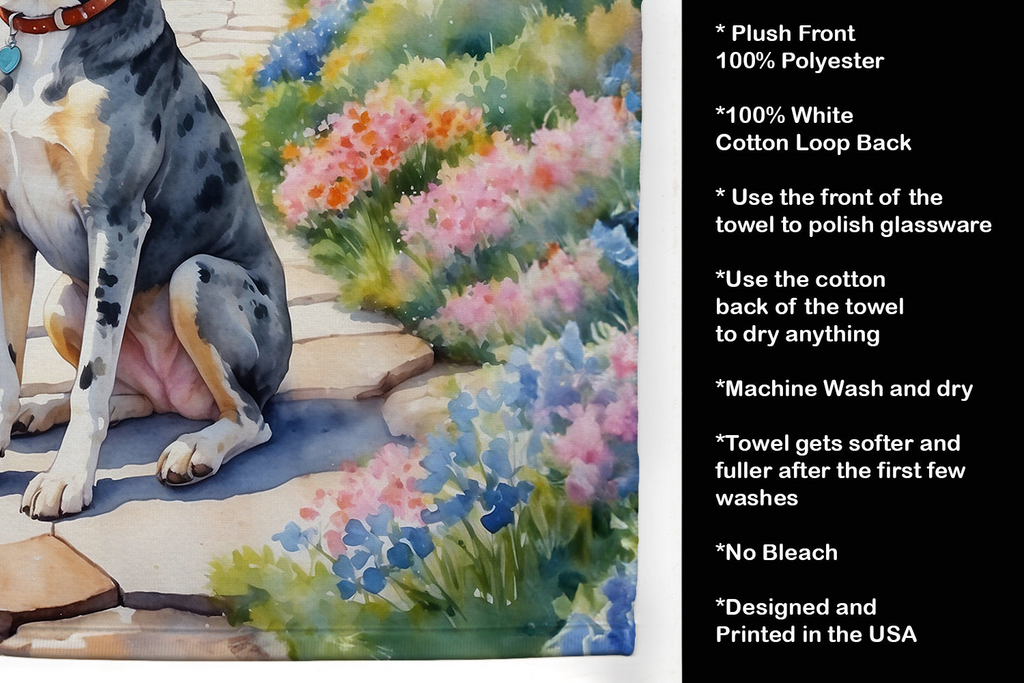 Glamorous Pups : Catahoula Spring Path Kitchen Towel