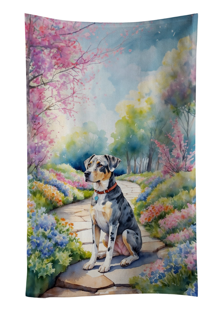 Glamorous Pups : Catahoula Spring Path Kitchen Towel
