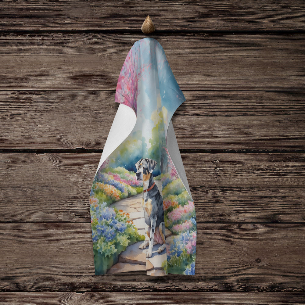 Glamorous Pups : Catahoula Spring Path Kitchen Towel