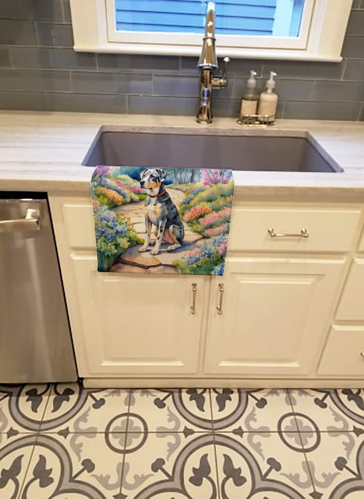 Glamorous Pups : Catahoula Spring Path Kitchen Towel