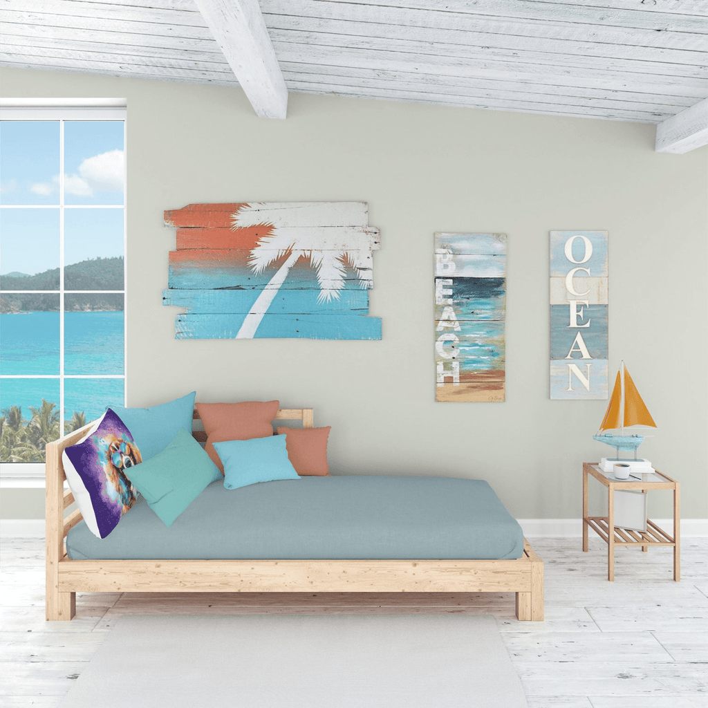 Glamorous Pups : Cavalier Spaniel Hippie Dawg Standard Pillowcase