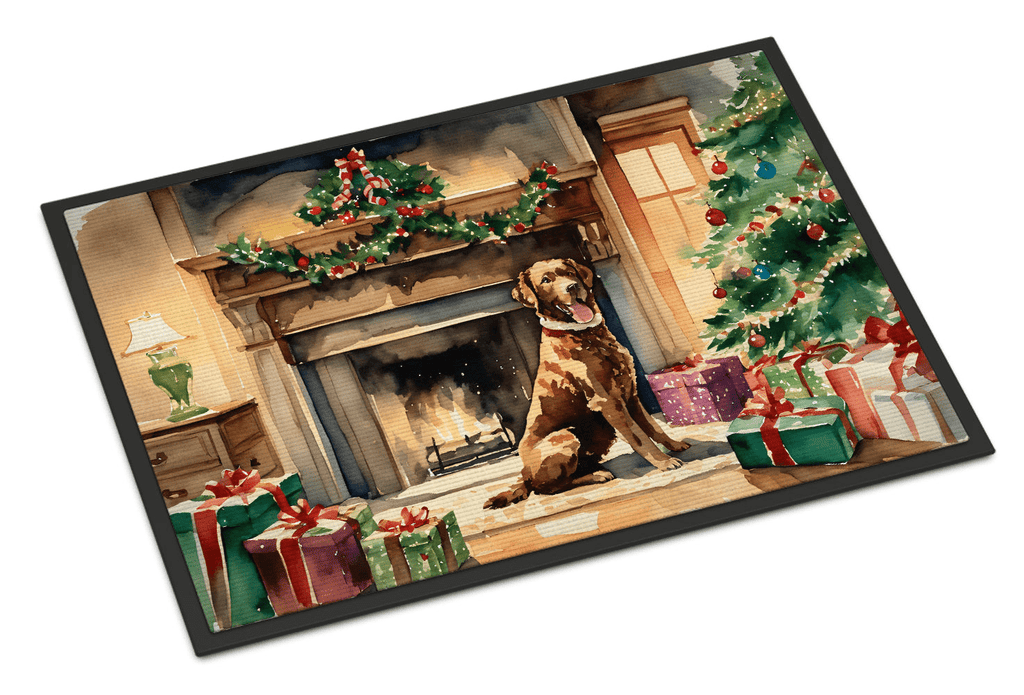 Glamorous Pups : Chesapeake Bay Retriever Cozy Christmas Doormat