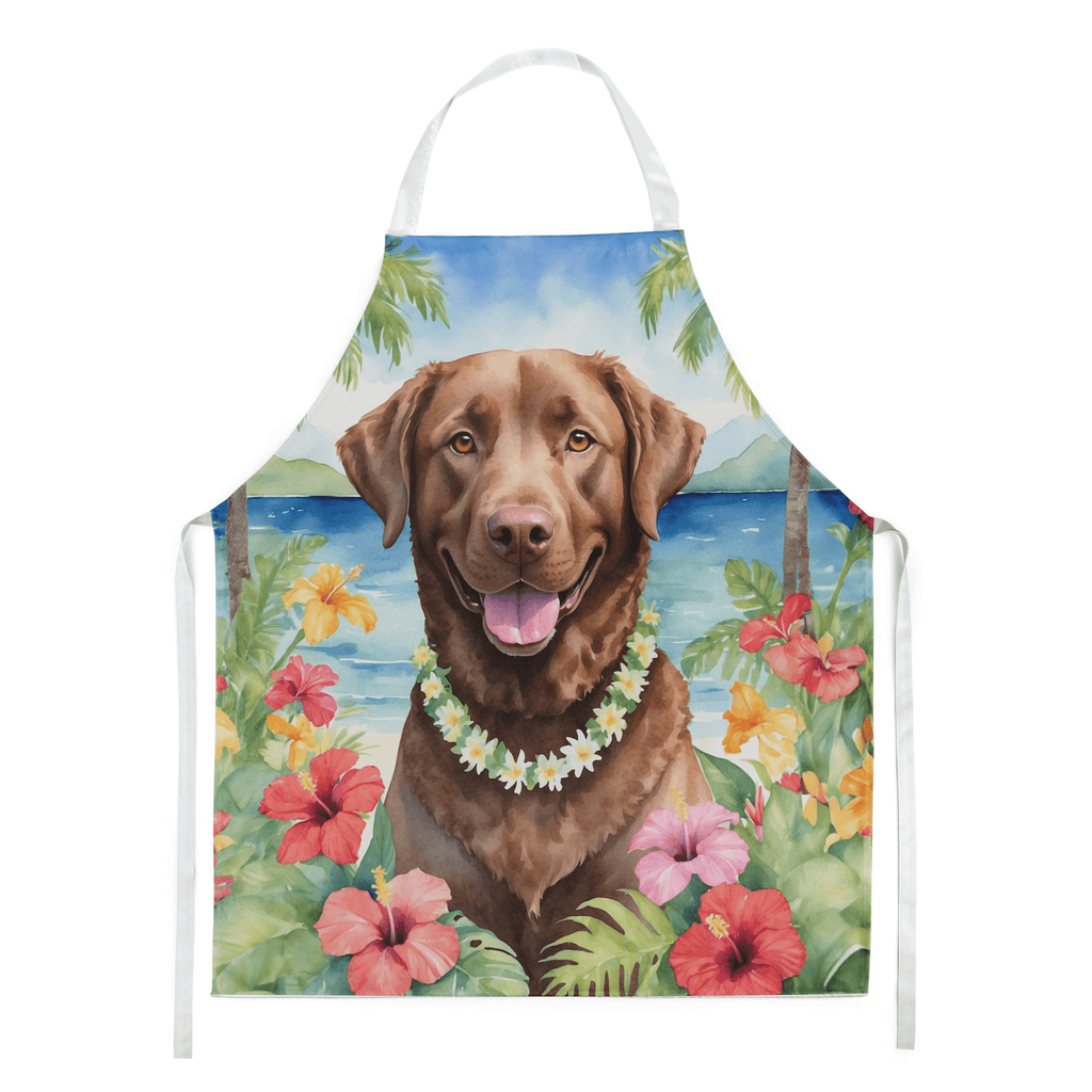 Glamorous Pups : Chesapeake Bay Retriever Luau Apron