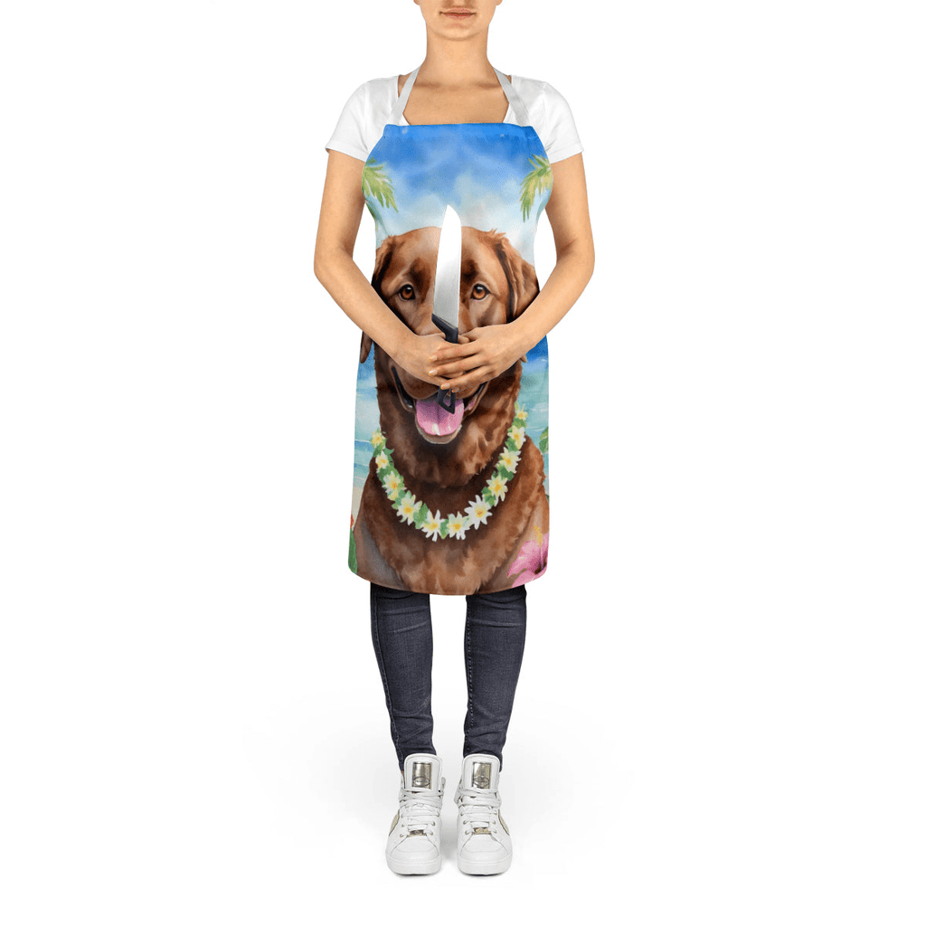 Glamorous Pups : Chesapeake Bay Retriever Luau Apron