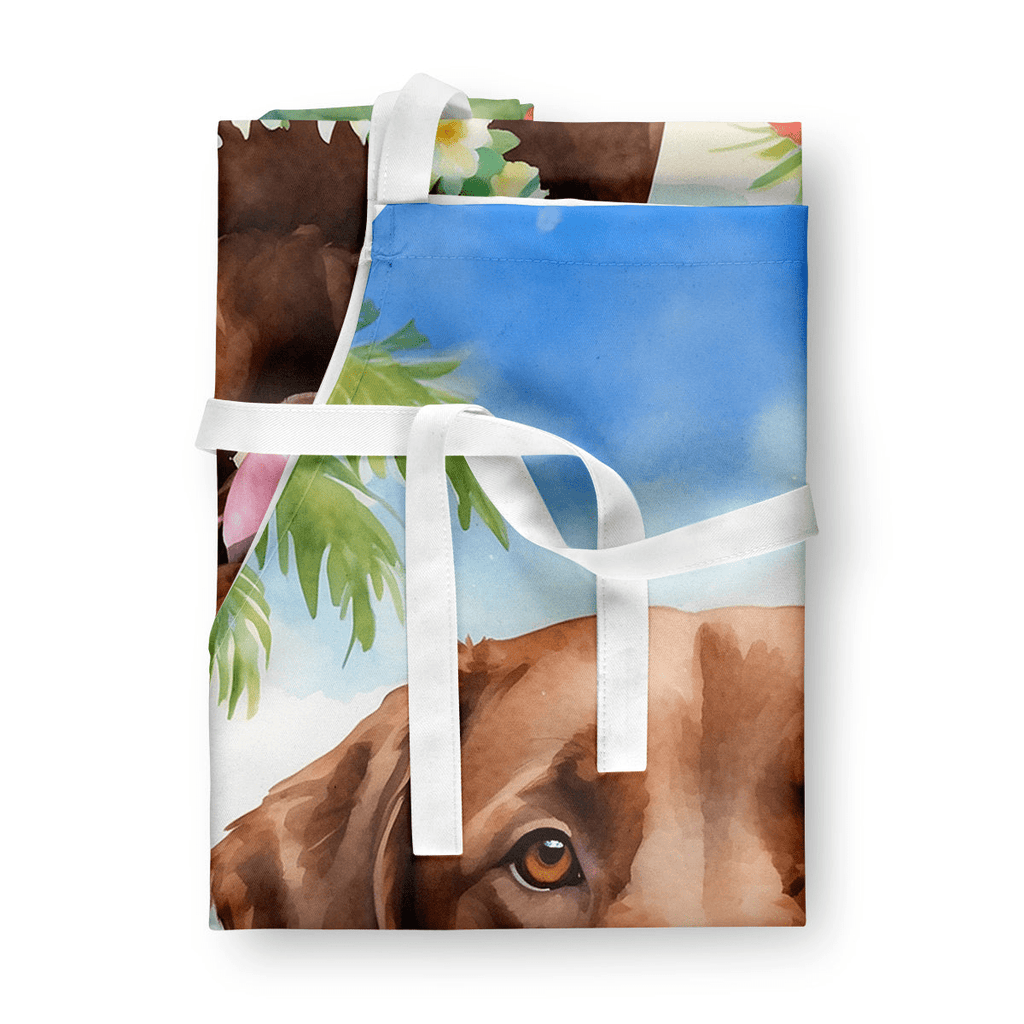 Glamorous Pups : Chesapeake Bay Retriever Luau Apron